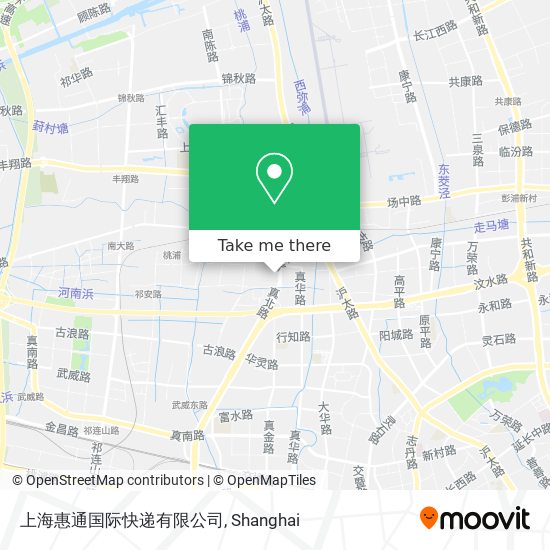 上海惠通国际快递有限公司 map