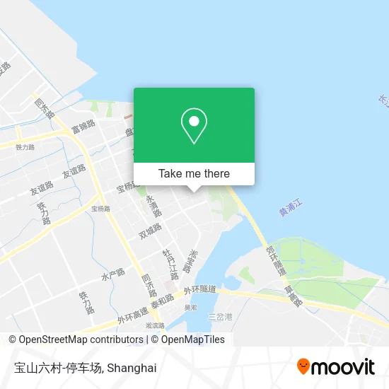 宝山六村-停车场 map
