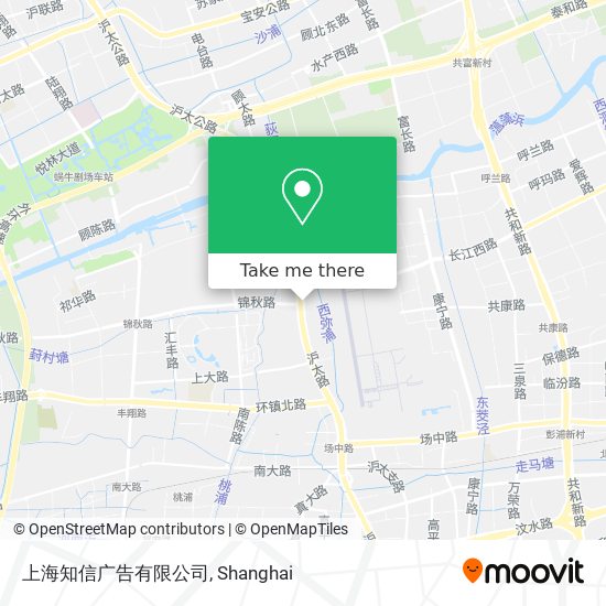上海知信广告有限公司 map