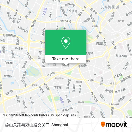 娄山关路与万山路交叉口 map