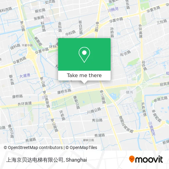 上海京贝达电梯有限公司 map