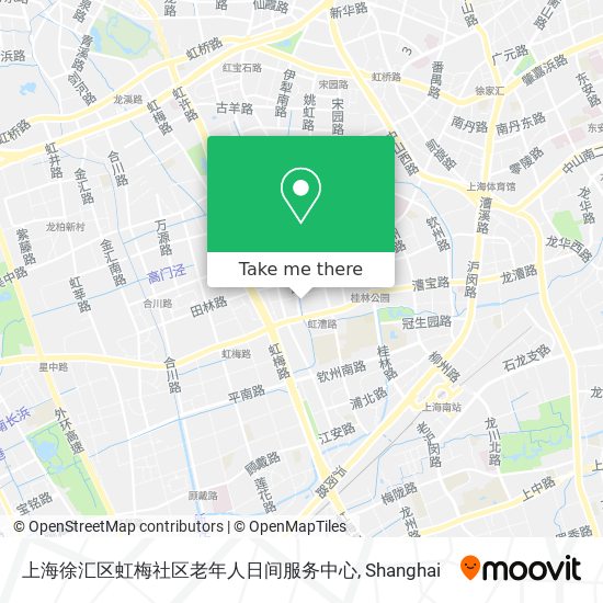 上海徐汇区虹梅社区老年人日间服务中心 map