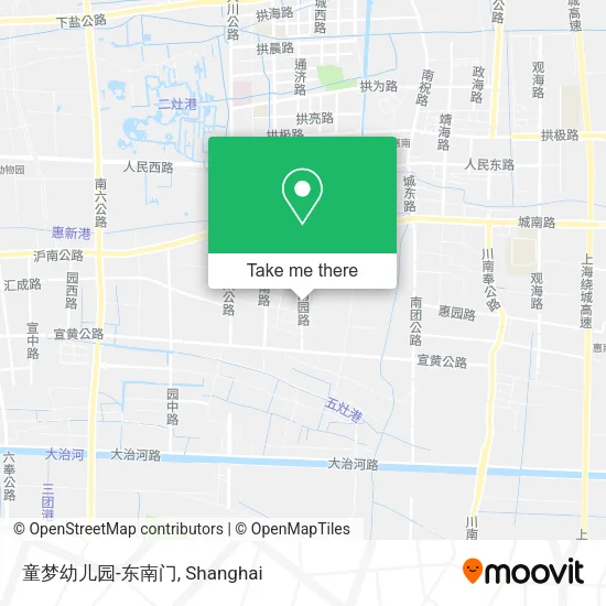童梦幼儿园-东南门 map
