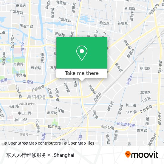 东风风行维修服务区 map