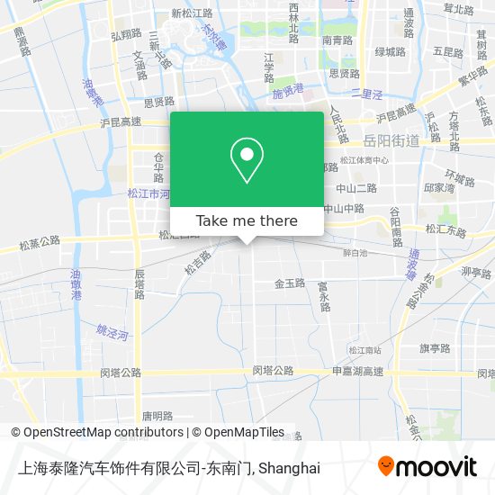 上海泰隆汽车饰件有限公司-东南门 map