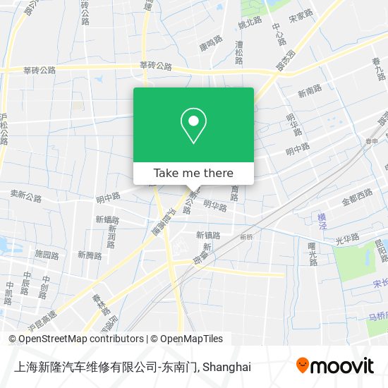上海新隆汽车维修有限公司-东南门 map
