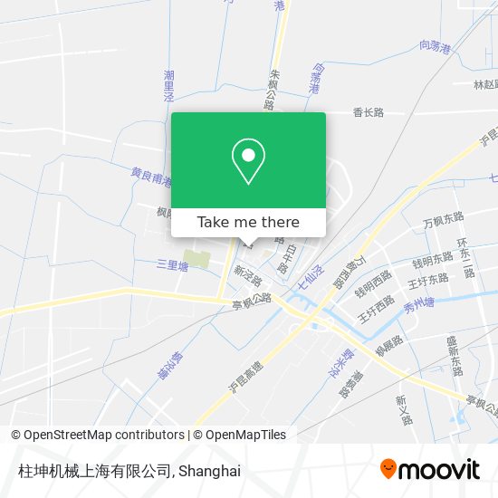 柱坤机械上海有限公司 map