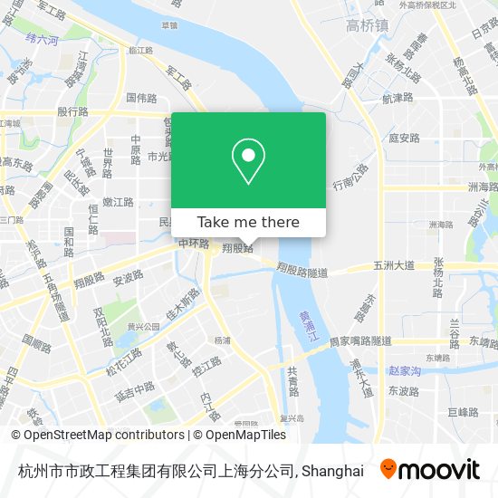 杭州市市政工程集团有限公司上海分公司 map