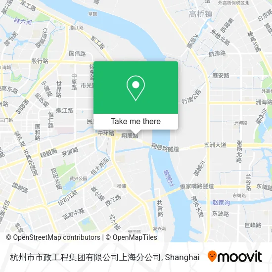 杭州市市政工程集团有限公司上海分公司 map