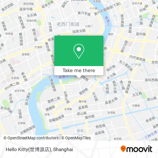 Hello Kitty(世博源店) map