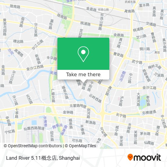 Land River 5.11概念店 map