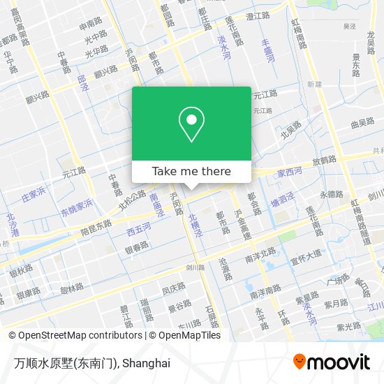 万顺水原墅(东南门) map