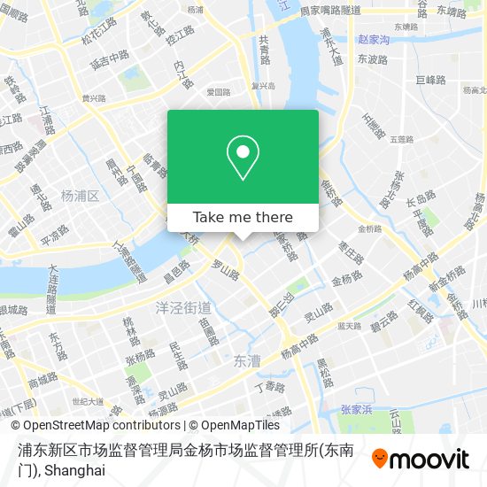 浦东新区市场监督管理局金杨市场监督管理所(东南门) map