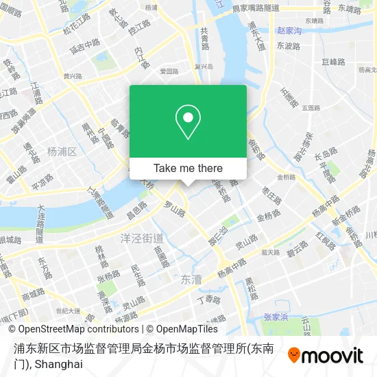 浦东新区市场监督管理局金杨市场监督管理所(东南门) map