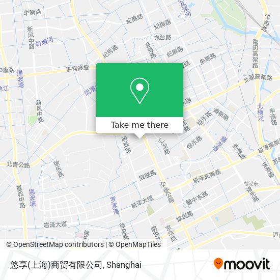 悠享(上海)商贸有限公司 map