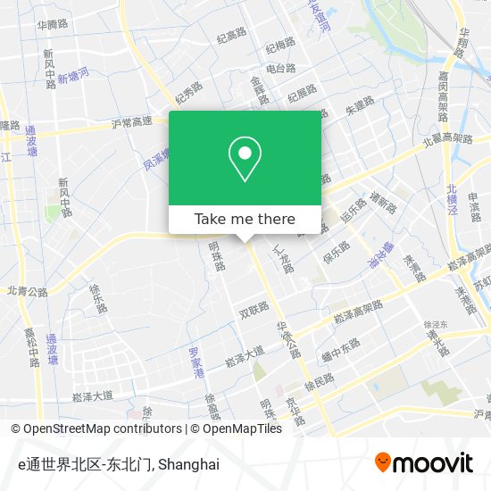 e通世界北区-东北门 map