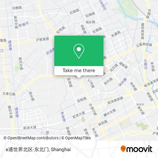 e通世界北区-东北门 map