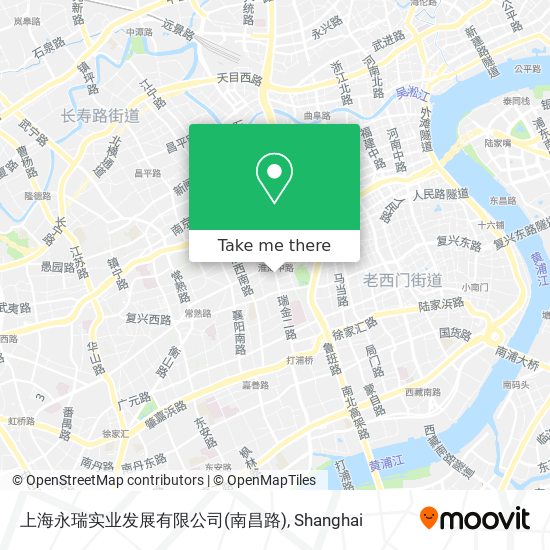 上海永瑞实业发展有限公司(南昌路) map