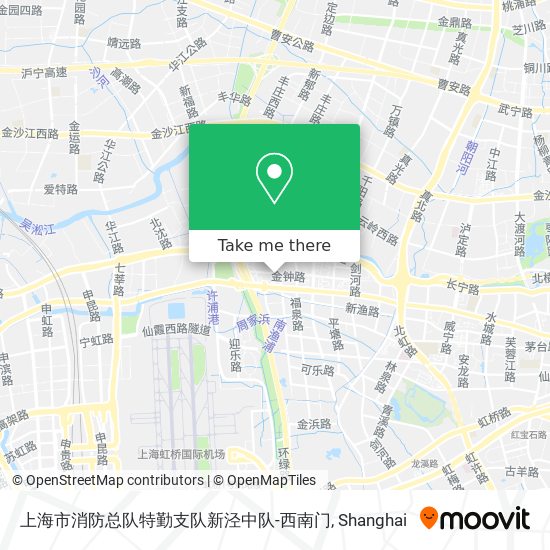 上海市消防总队特勤支队新泾中队-西南门 map
