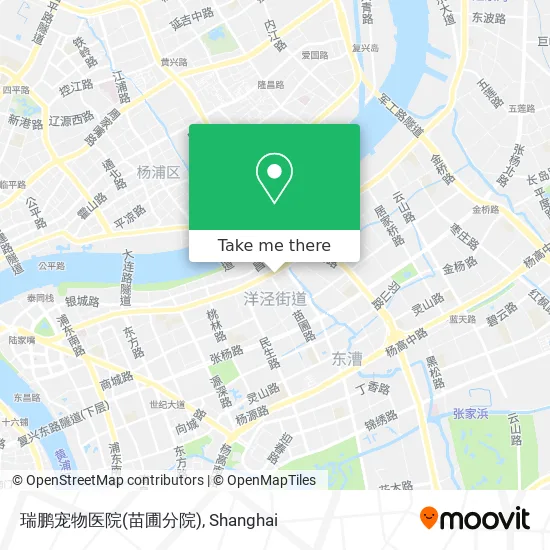 瑞鹏宠物医院(苗圃分院) map