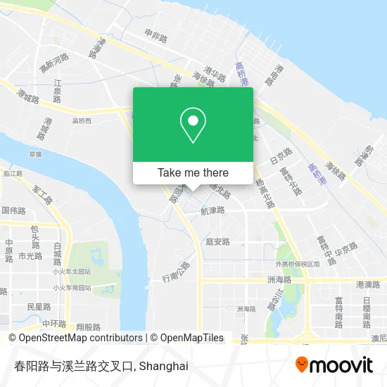 春阳路与溪兰路交叉口 map