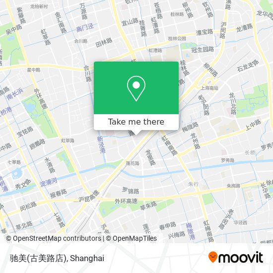 驰美(古美路店) map
