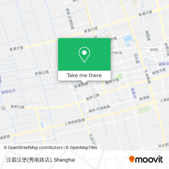 汉霸汉堡(秀南路店) map