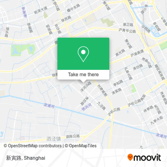 新寅路 map