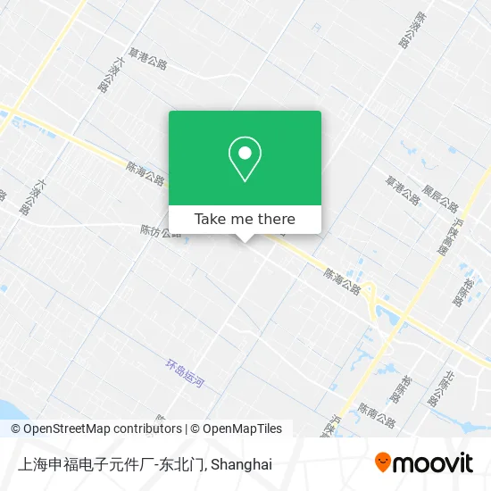上海申福电子元件厂-东北门 map