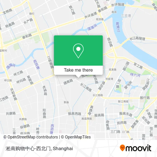 淞南购物中心-西北门 map