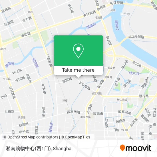 淞南购物中心(西1门) map