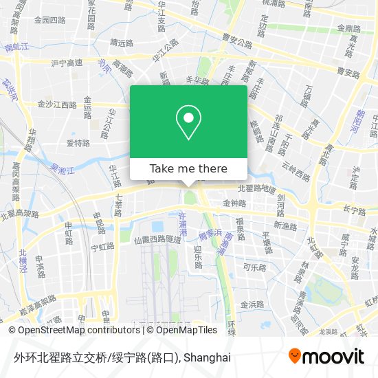 外环北翟路立交桥/绥宁路(路口) map