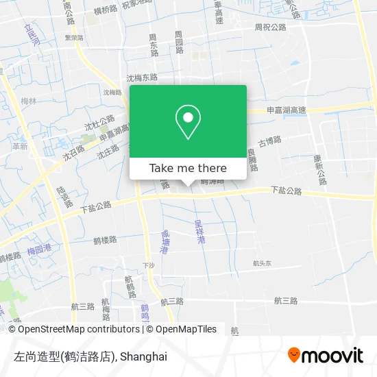 左尚造型(鹤洁路店) map