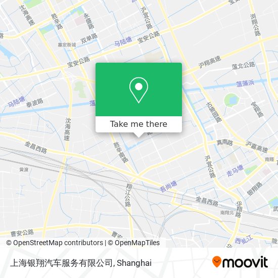 上海银翔汽车服务有限公司 map