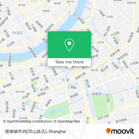 蜜哆哆炸鸡(羽山路店) map