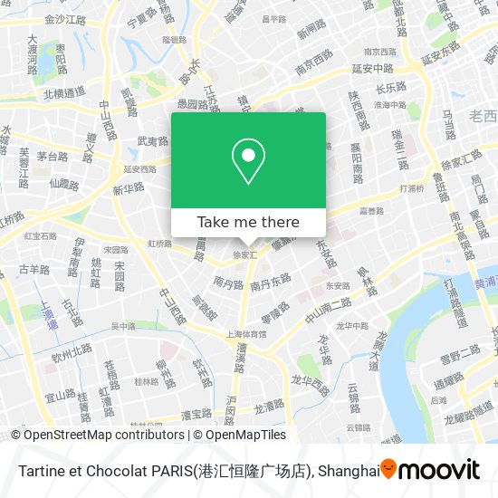 Tartine et Chocolat PARIS(港汇恒隆广场店) map