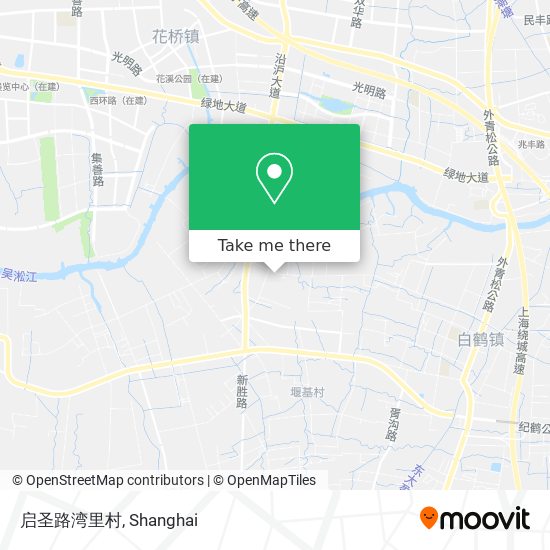启圣路湾里村 map