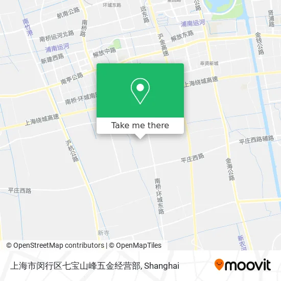 上海市闵行区七宝山峰五金经营部 map