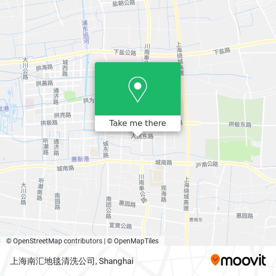 上海南汇地毯清洗公司 map