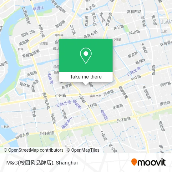 M&G(校园风品牌店) map