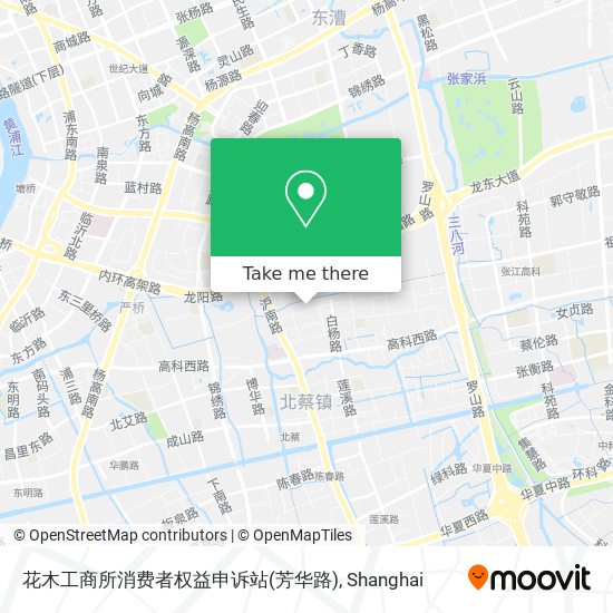 花木工商所消费者权益申诉站(芳华路) map