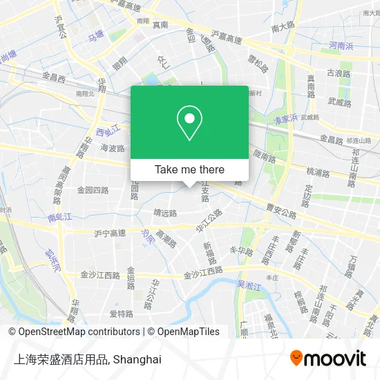 上海荣盛酒店用品 map