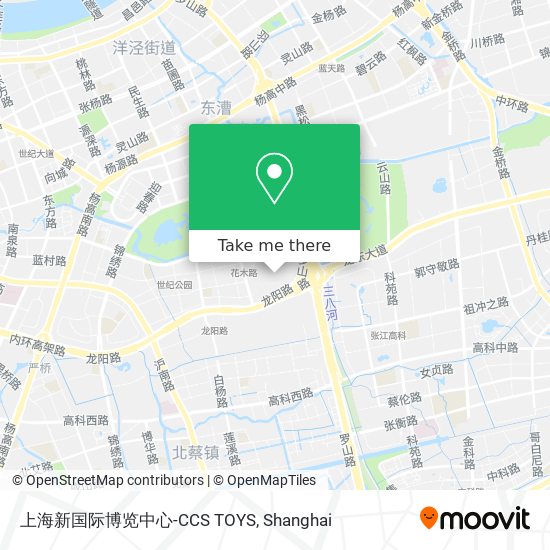 上海新国际博览中心-CCS TOYS map