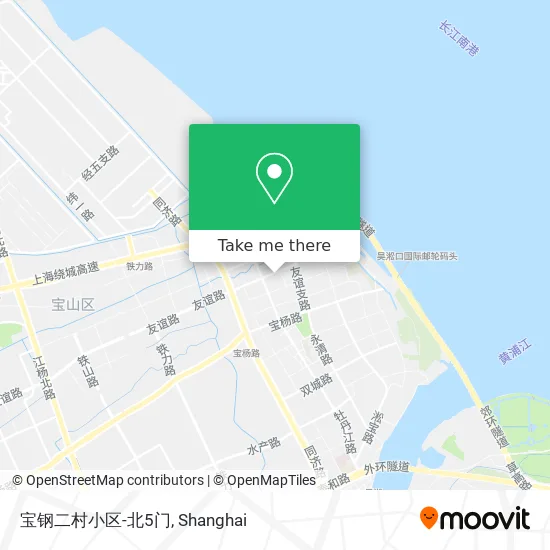 宝钢二村小区-北5门 map