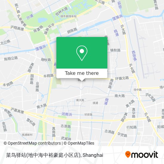 菜鸟驿站(地中海中裕豪庭小区店) map