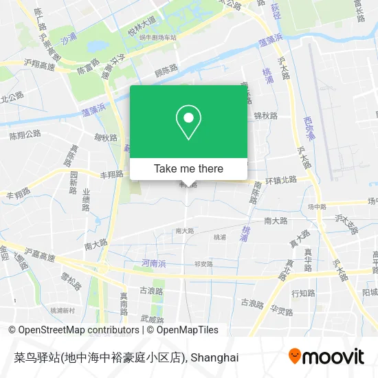 菜鸟驿站(地中海中裕豪庭小区店) map