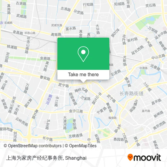 上海为家房产经纪事务所 map