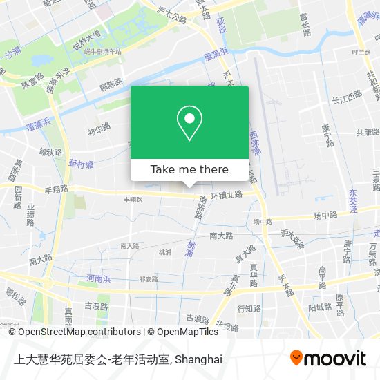 上大慧华苑居委会-老年活动室 map