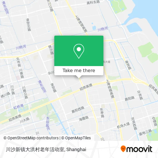 川沙新镇大洪村老年活动室 map
