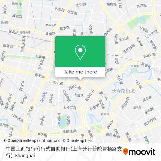 中国工商银行附行式自助银行(上海分行普陀曹杨路支行) map